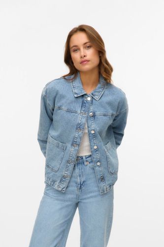 Jamie Denim Shacket Hellblauer Denim - Size XL - Vero Moda - Modalova