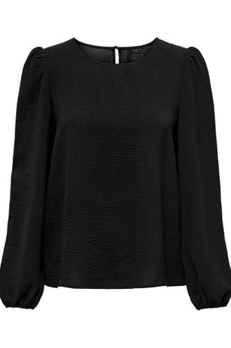 Mette O -Neck Bluse - Schwarz - ONLY - Modalova