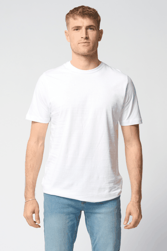 Basis T-shirt - Weiß - Mann - TeeShoppen - Modalova