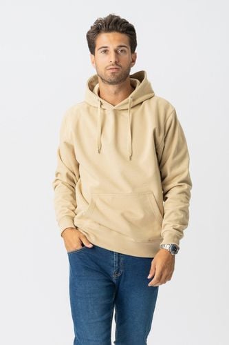 Basic Hoodie - Khaki - Male - TeeShoppen - Modalova