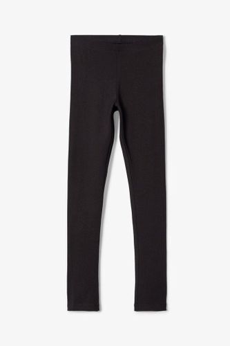 Basic Leggings in Baumwolle - schwarz - Name It - Modalova