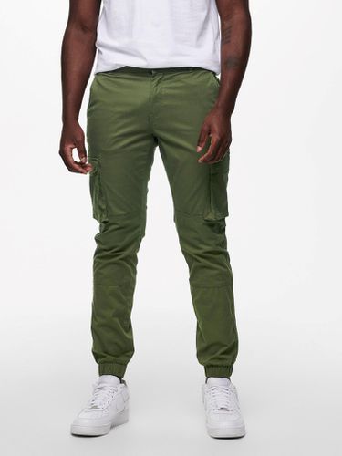 Cam Bühnenfracht Pants - Olive Night - Mann - Only & Sons - Modalova