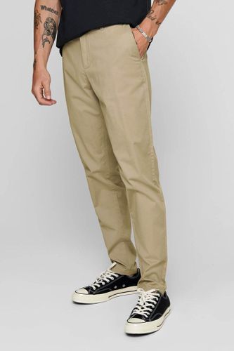 Klassische Chinos - Beige - Mann - Only & Sons - Modalova