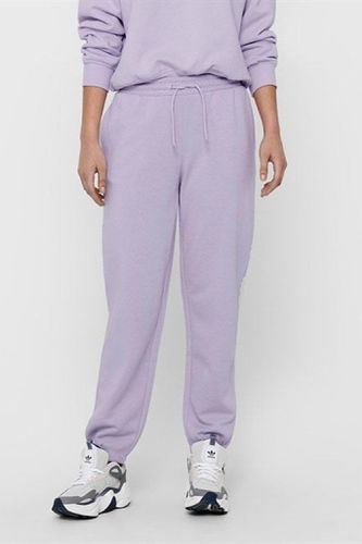 Bequeme Jogginghose - Pastellvolett - ONLY - Modalova