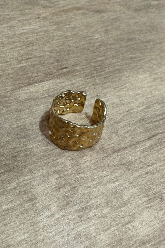 Natural Ring - Gold - TeeShoppen - TeeShoppen - Modalova