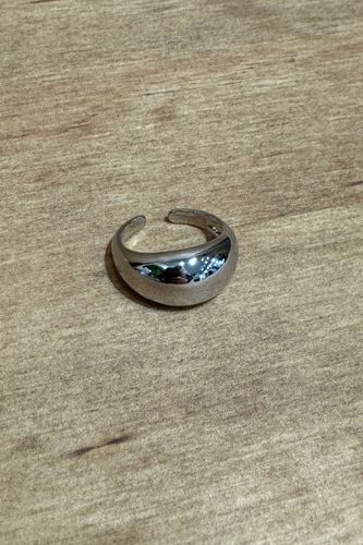 Schwerer offener Ring - Silber - TeeShoppen - Modalova