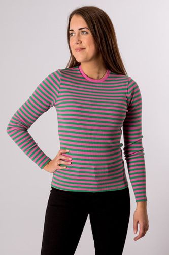 Line Long Sleeve Pullover - Super /Jelly Bean - ONLY - Modalova