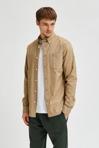 Rick Flex -Shirt - Teak - Mann - Selected Homme - Modalova