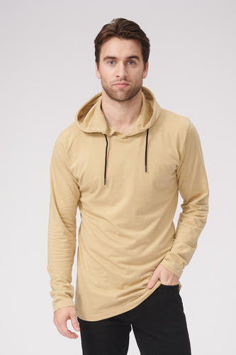 Light Hoodie - Khaki - Mann - TeeShoppen - Modalova