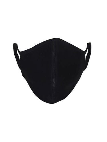 Stoffmaske mit 3 Schichten - schwarz - TeeShoppen - Modalova