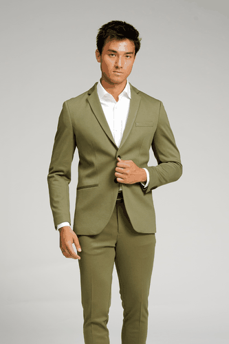 The Original Performance Blazer - Olive - Mann - TeeShoppen - Modalova