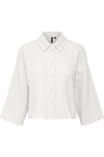 Natali Crop Shirt - Schneewittchen - Vero Moda - Modalova