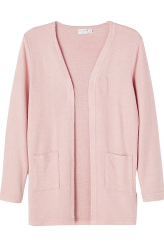 Victi -Strick -Strickjacke - blasse Mauve - Name It - Modalova