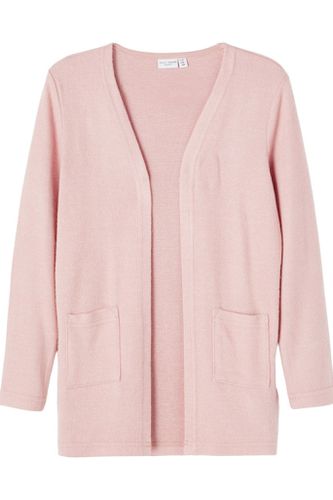 Victi -Strick -Strickjacke - blasse Mauve - Name It - Modalova