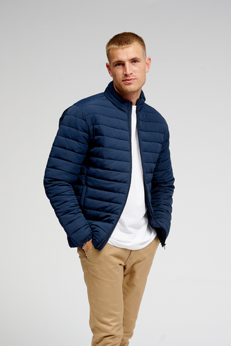 Leichte Pufferjacke - Marine - Male - TeeShoppen - Modalova