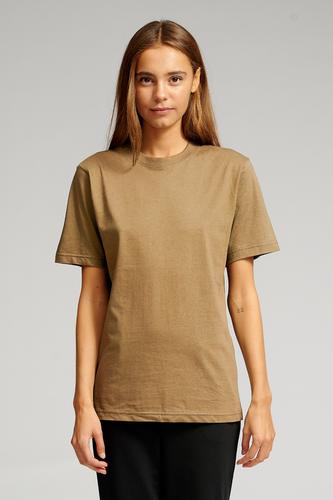 Oversized T -Shirt - Khaki - TeeShoppen - Modalova