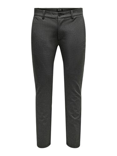 Markieren Pants - Mittelgrau Melange - Male - Only & Sons - Modalova