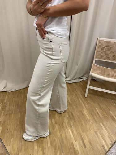 Owi breite Jeans - Weiß - Sisters Point - Modalova