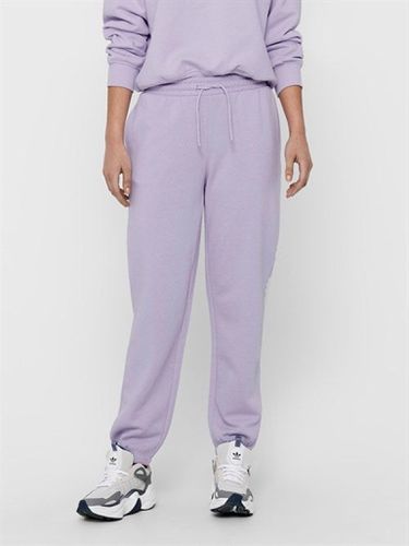 Bequeme Jogginghose - Pastellvolett - ONLY - Modalova