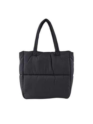 Fulla gepolsterte Käufertasche - schwarz - PIECES - Modalova