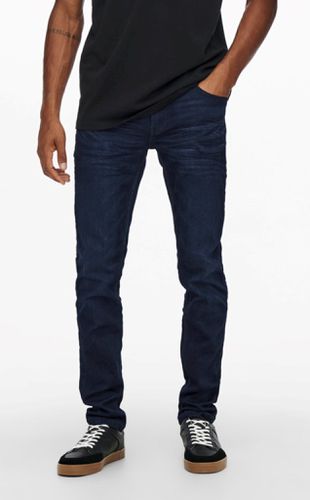 Loom Jog Jeans - Denim - normale Passform - Mann - Only & Sons - Modalova