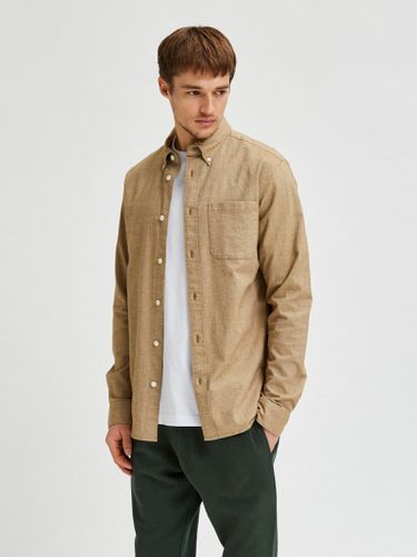 Rick Flex -Shirt - Teak - Mann - Selected Homme - Modalova