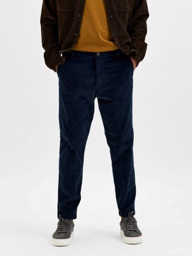 Slimtape-Repton Cord Pants - Dunkler Saphir - Mann - Selected Homme - Modalova