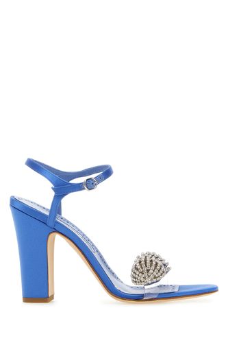 Satin Elhob sandals - MANOLO BLAHNIK - Modalova