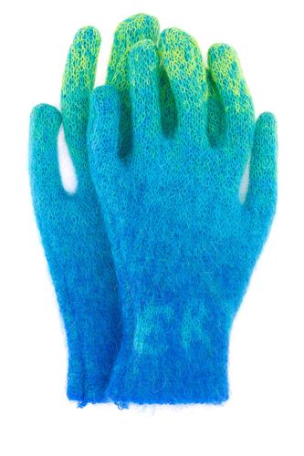 ERL Multicolor mohair blend gloves - ERL - Modalova