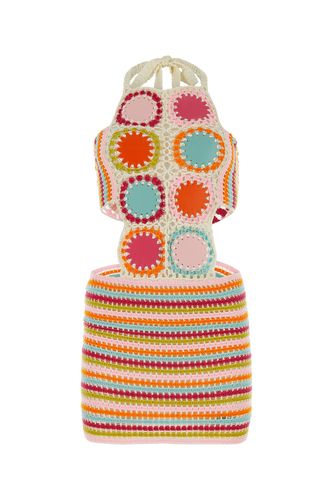 Multicolor crochet mini dress - MY BEACHY SIDE - Modalova