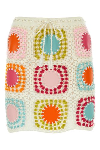 Multicolor crochet mini skirt - MY BEACHY SIDE - Modalova