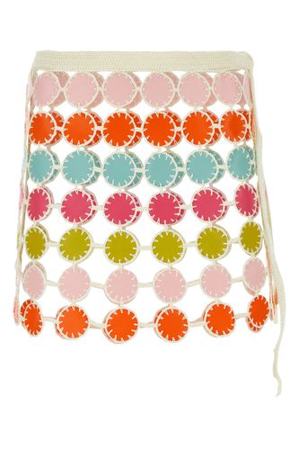 Multicolor crochet mini skirt - MY BEACHY SIDE - Modalova
