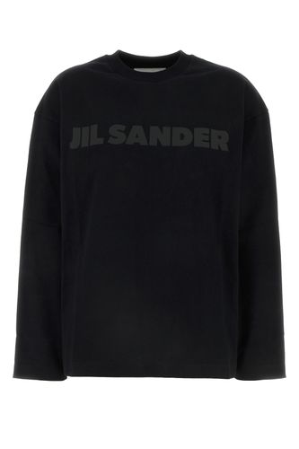 JIL SANDER Black cotton t-shirt - JIL SANDER - Modalova