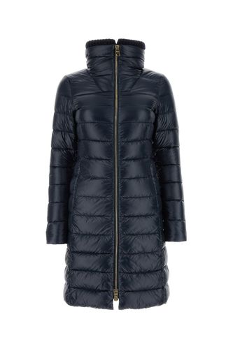 HERNO Dark blue nylon down jacket - HERNO - Modalova