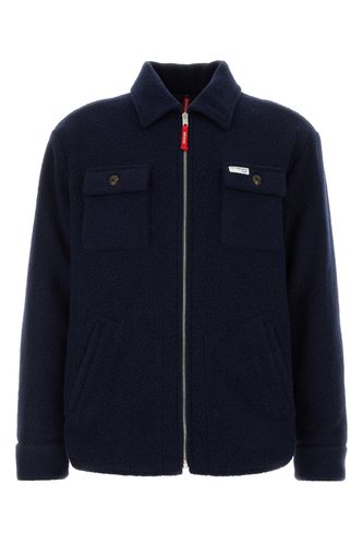 FAY Navy blue wool blend jacket - FAY - Modalova