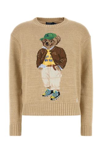 Beige cotton sweater - POLO RALPH LAUREN - Modalova