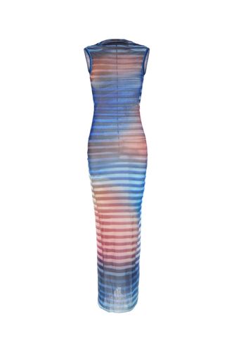 Printed tulle The air dress - JEAN PAUL GAULTIER - Modalova