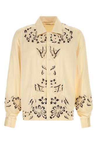 BODE Cream satin Phantasm shirt - BODE - Modalova