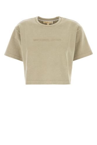 Sage cotton blend t-shirt - MICHAEL BY MICHAEL KORS - Modalova