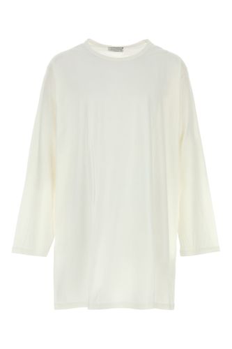 Cotton oversize t-shirt - YOHJI YAMAMOTO - Modalova
