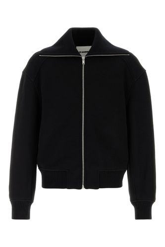 Wool blend bomber jacket - JIL SANDER - Modalova