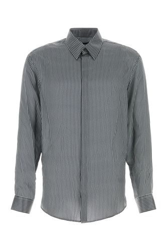 GIORGIO ARMANI Printed satin shirt - GIORGIO ARMANI - Modalova
