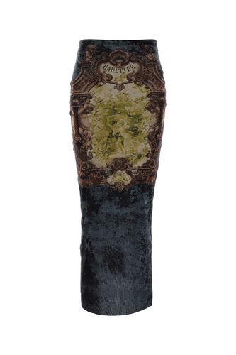Printed tulle skirt - JEAN PAUL GAULTIER - Modalova