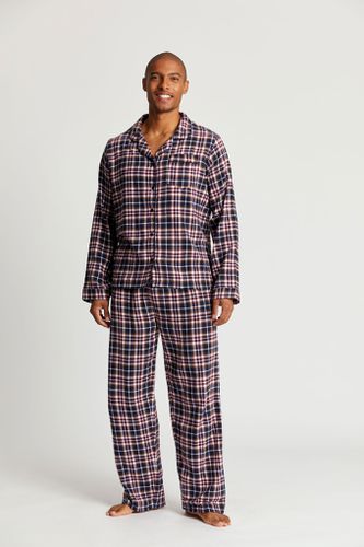 JIM JAM Mens Organic Cotton Pyjama Set Navy, Large - KOMODO - Modalova