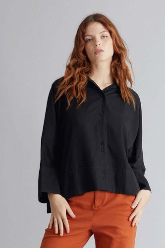 KIMONO Womens Shirt Black, Size 1 / UK 8 / EUR 36 - KOMODO - Modalova