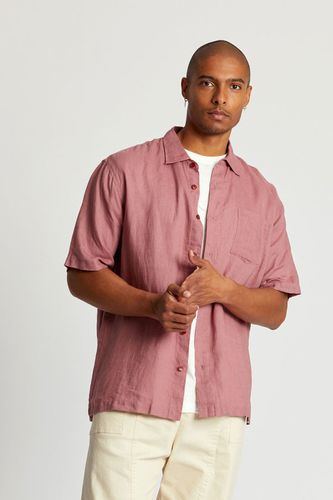 SEB Organic Linen Shirt Mens - Dusty Pink, Small - KOMODO - Modalova