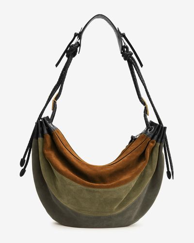 Maia Large Tasche Aus Veloursleder - Isabel Marant - Modalova