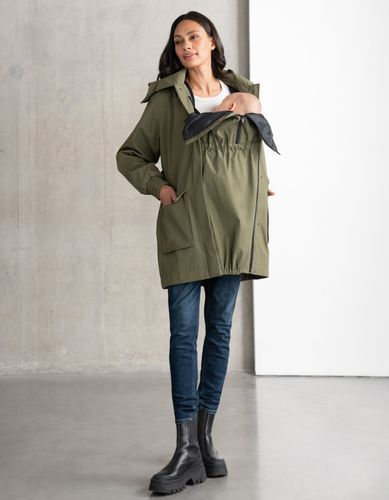 Belted Maternity Utility Jacket - Seraphine - Modalova
