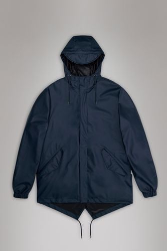 Rains Fishtail Jacket - Navy - Rains - Modalova