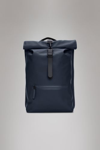 Rains Rolltop Rucksack - Navy - Rains - Modalova